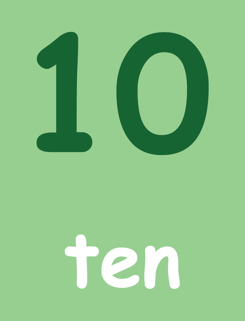 Chef Quiche's Numbers 1-100 Flash Cards - Image 2