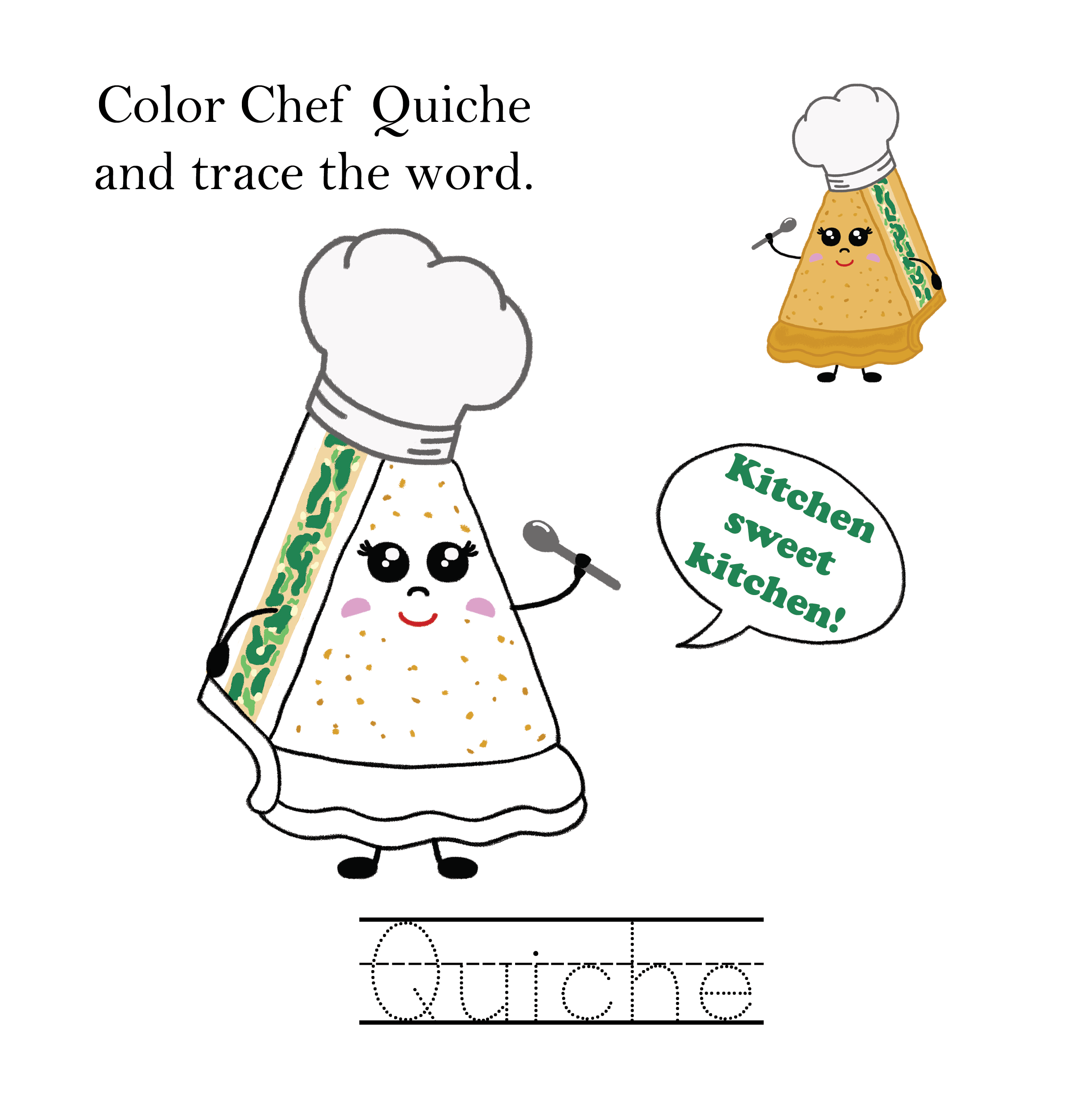 Chef Quiche's Workbook 1 - Image 4