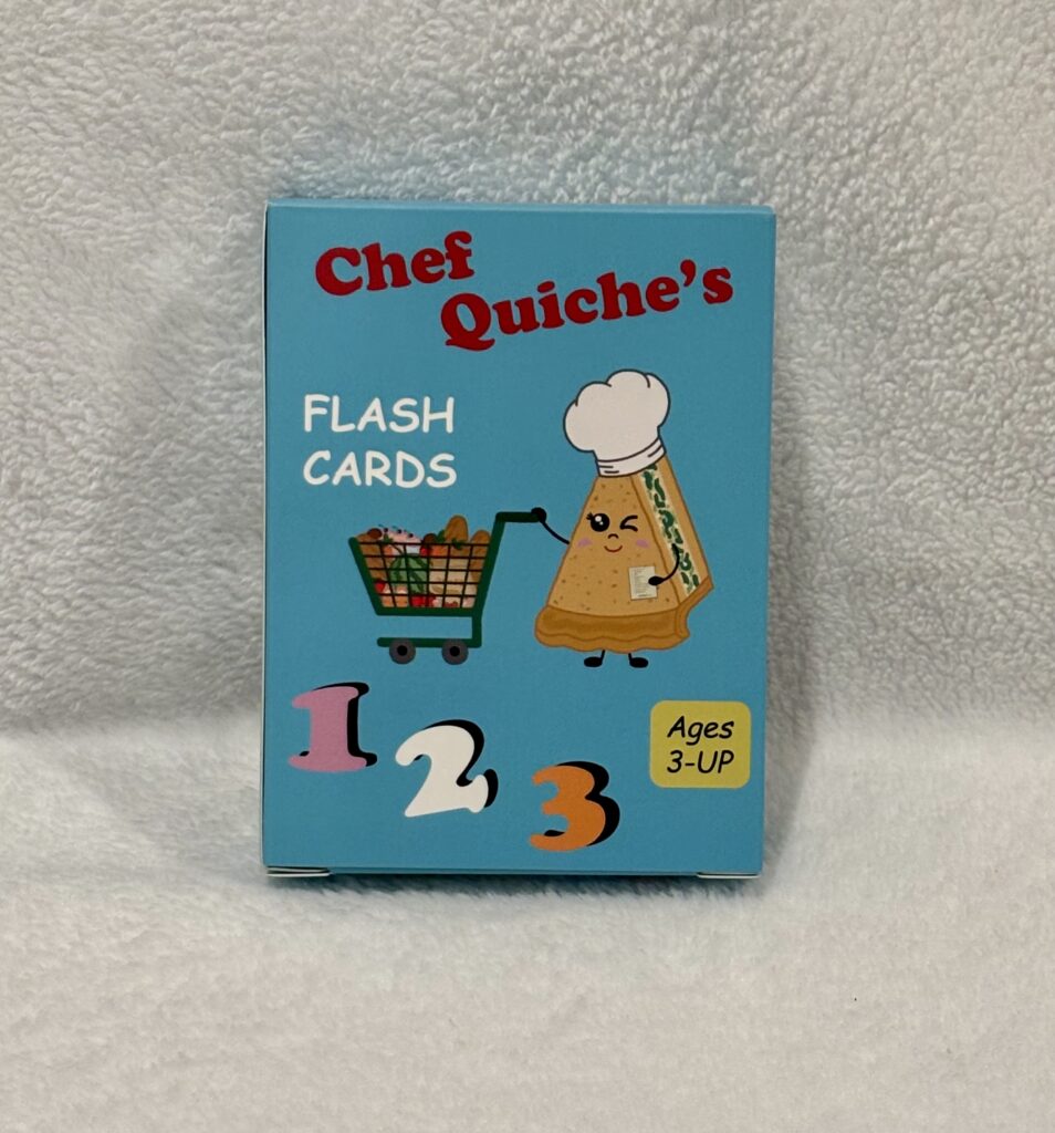 Chef Quiche's Numbers 1-100 Flash Cards
