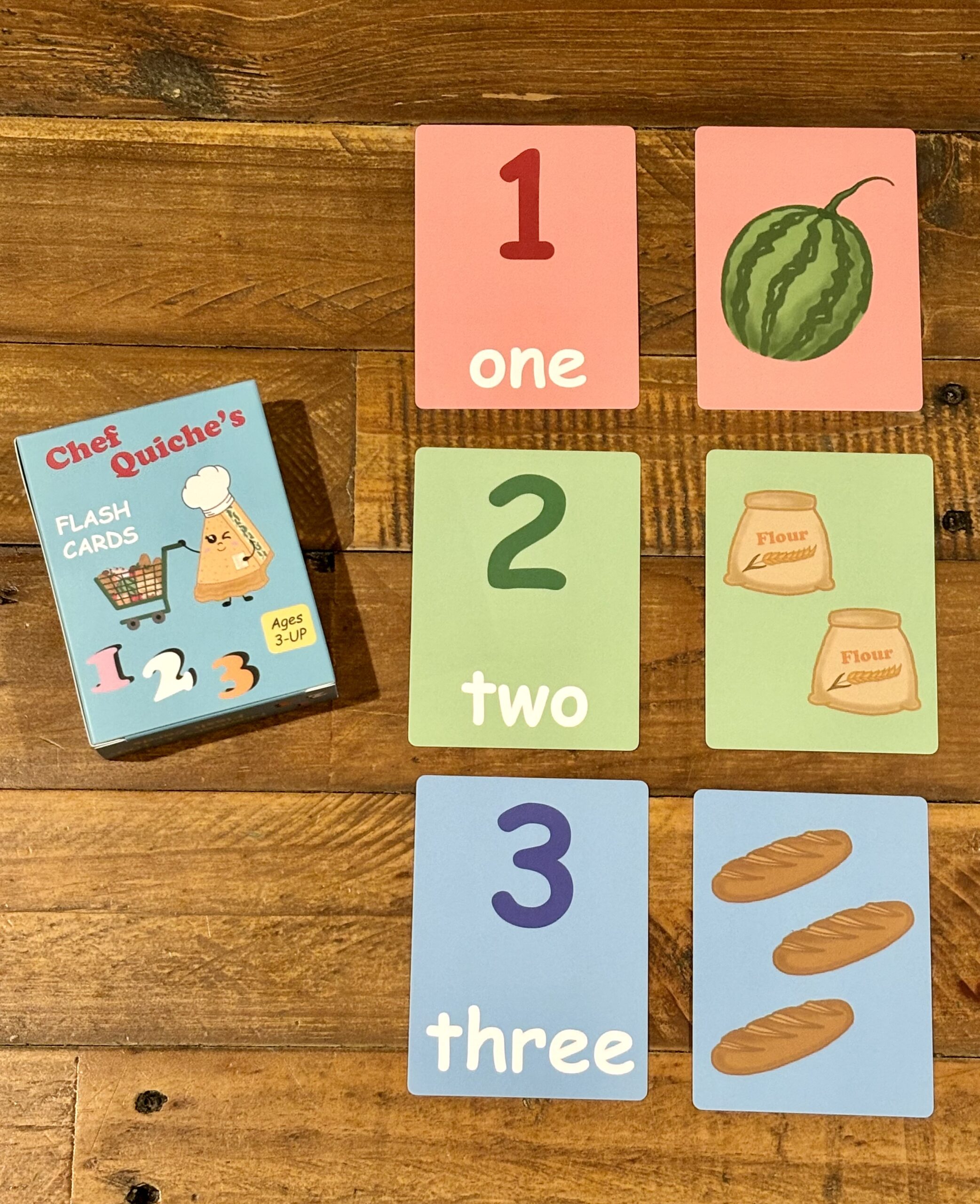 Chef Quiche's Numbers 1-100 Flash Cards - Image 4