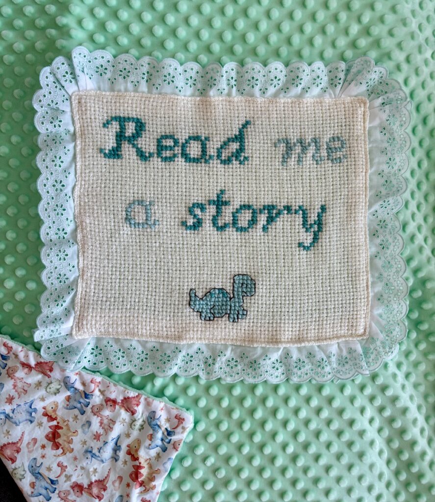 Spring/Summer Handmade Blanket - Dinosaur