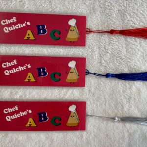 Chef Quiche's ABC Bookmark