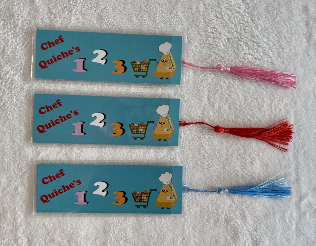 Chef Quiche's 123 Bookmark