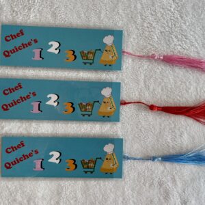 Chef Quiche's 123 Bookmark