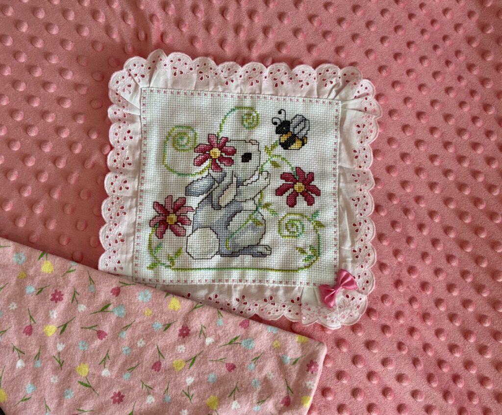 Spring/Summer Handmade Blanket - Bunny