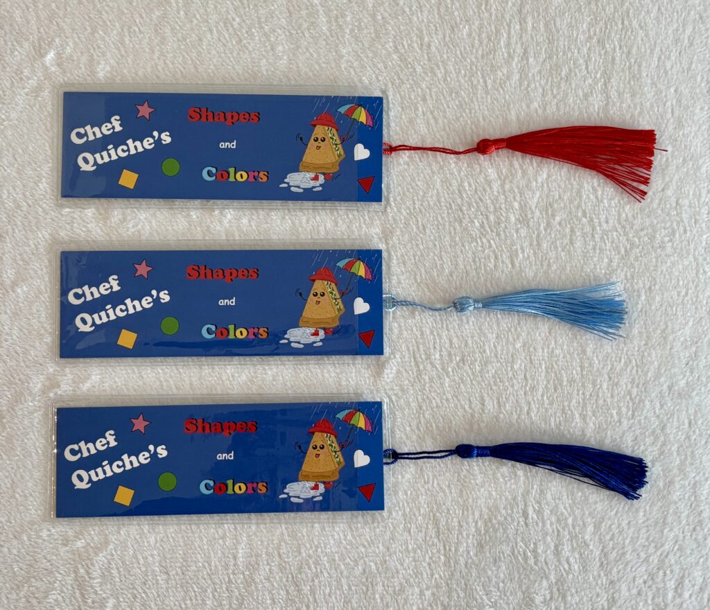Chef Quiche's Shapes and Colors Bookmark