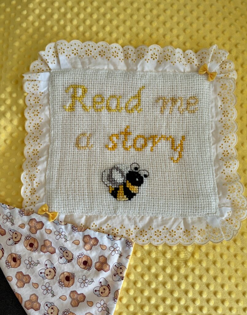 Spring/Summer Handmade Blanket - Bee
