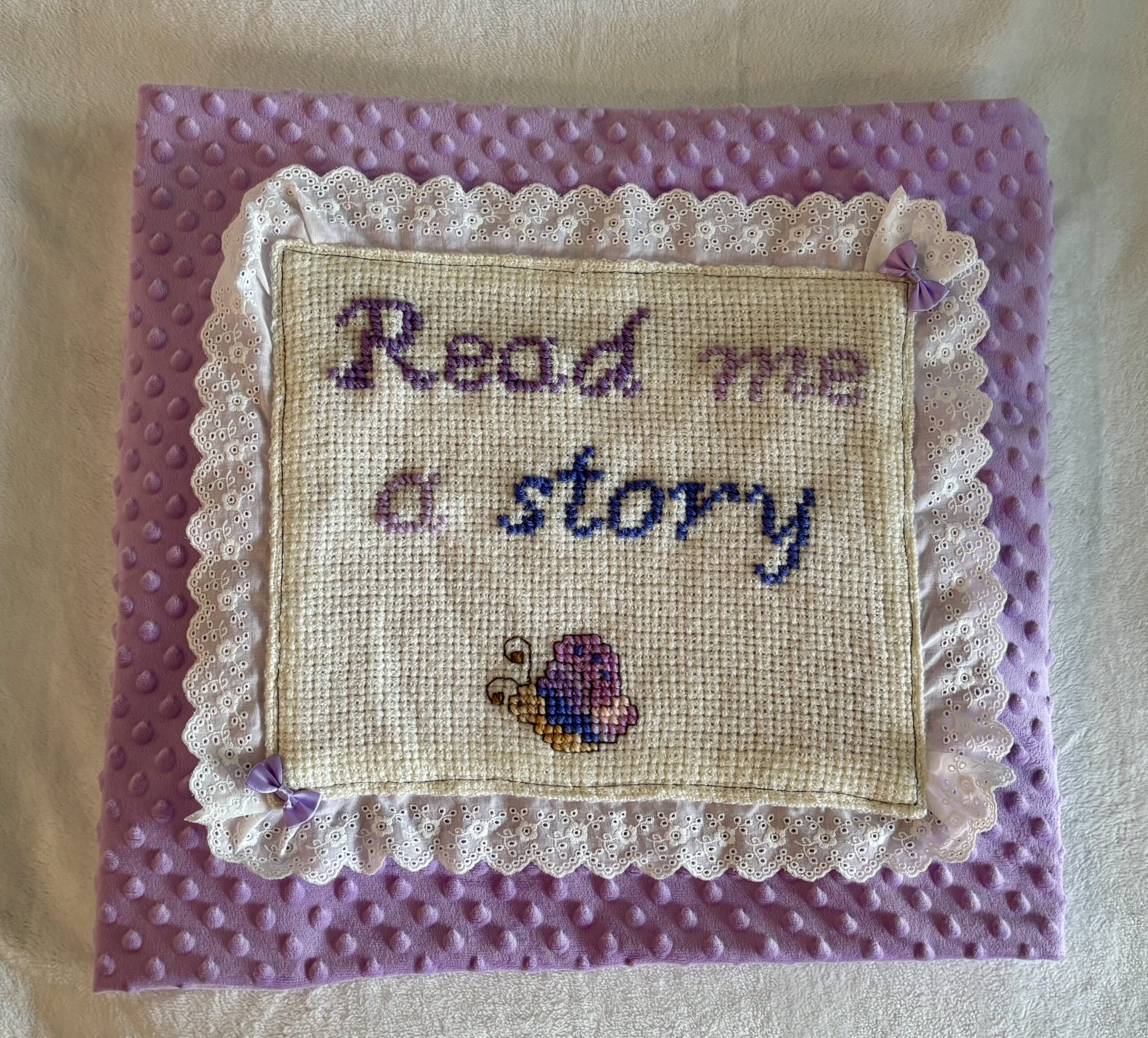 Spring/Summer Handmade Blanket - Butterfly - Image 4